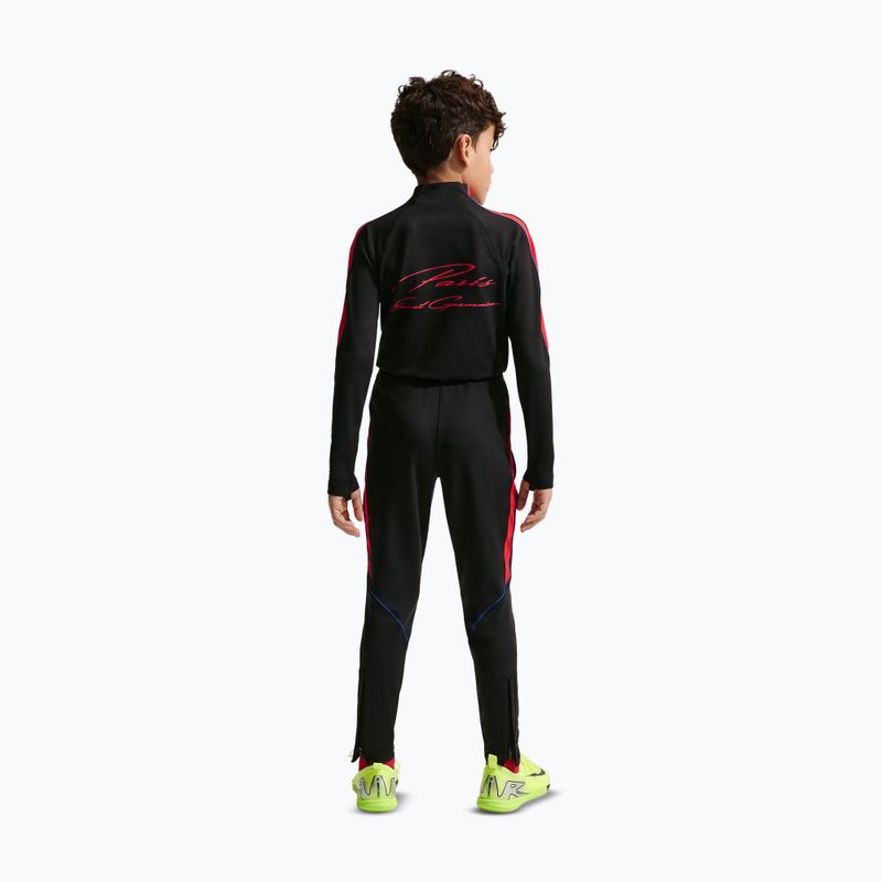 Dětské fotbalové kalhoty Nike Paris Saint-Germain Strike Dri-Fit black/global red/global red 3