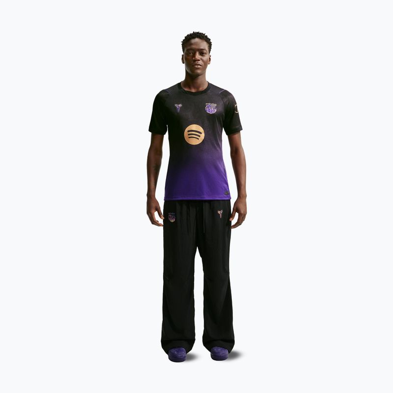 Pánské fotbalové tričko Nike FC Barcelona 2026/27 Stadium Away field purple/field purple/metallic gold 2
