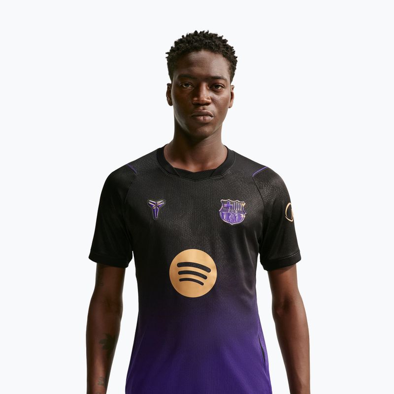 Pánské fotbalové tričko Nike FC Barcelona 2026/27 Stadium Away field purple/field purple/metallic gold 4