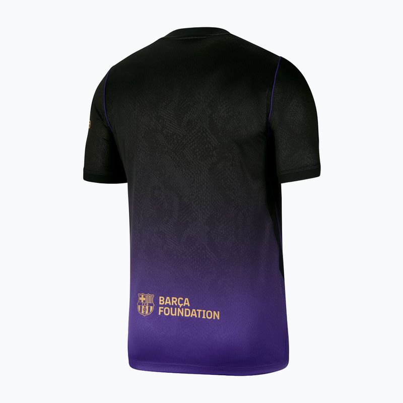 Pánské fotbalové tričko Nike FC Barcelona 2026/27 Stadium Away field purple/field purple/metallic gold 8