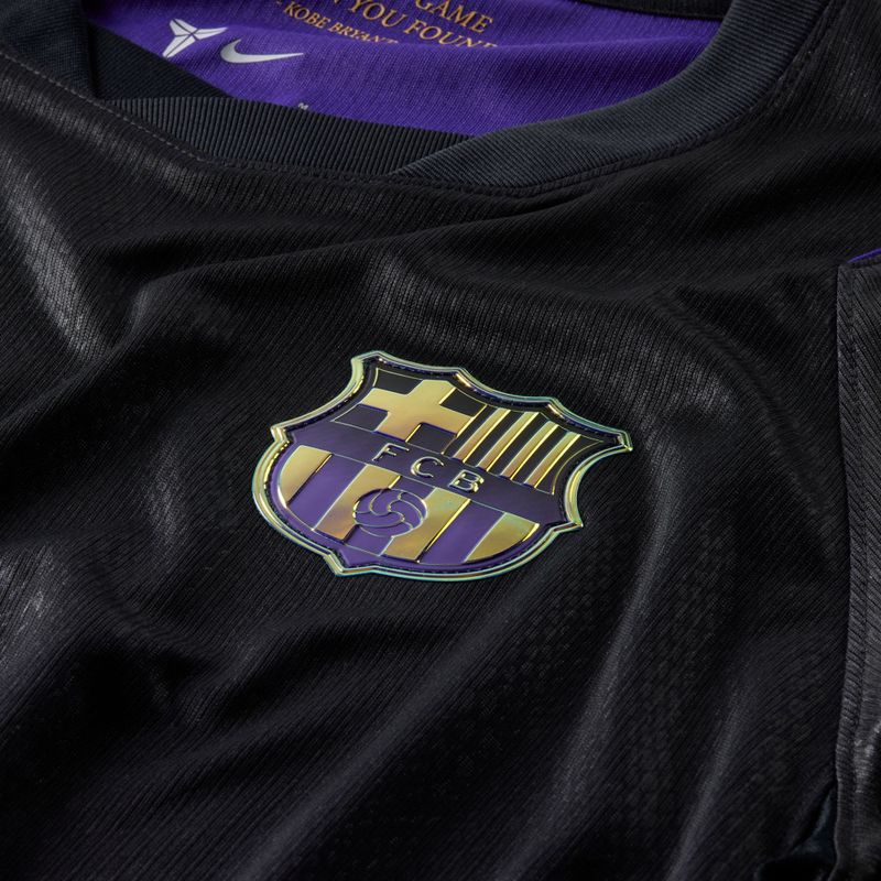 Pánské fotbalové tričko Nike FC Barcelona 2026/27 Stadium Away field purple/field purple/metallic gold 9