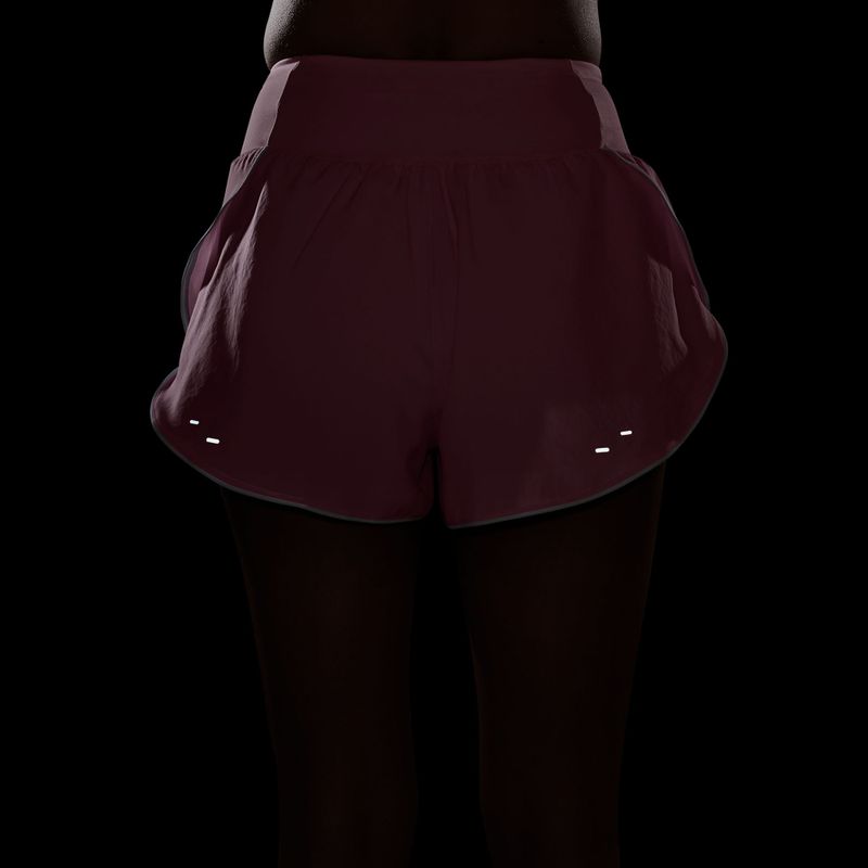 Dámské běžecké šortky Nike Tempo Swoosh Dri-Fit Mid-Rise Brief-Lined peony/pink foam/white 5
