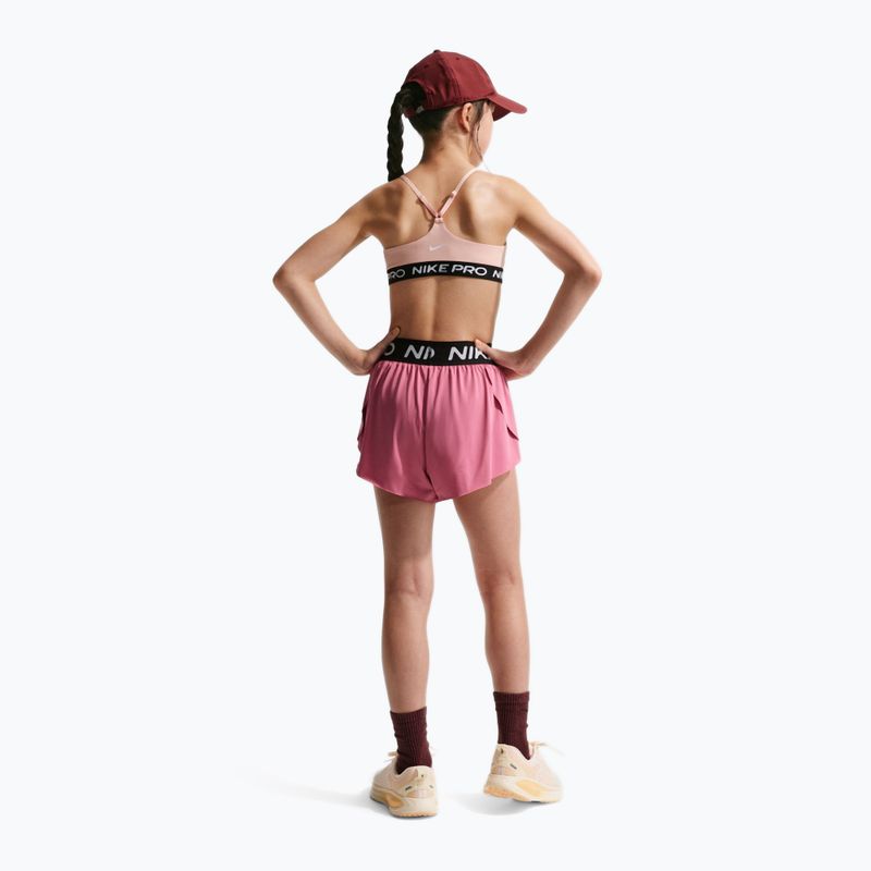 Dětské šortky Nike Pro Dri-Fit 2in1 peony/black/white 2