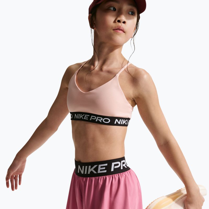 Dětské šortky Nike Pro Dri-Fit 2in1 peony/black/white 3