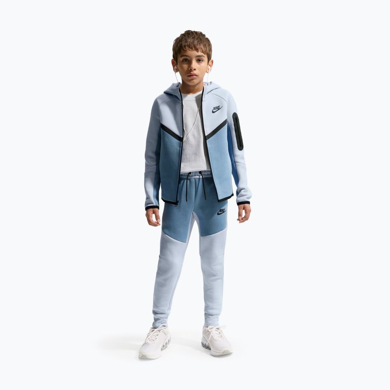 Dětské kalhoty Nike Sportswear Tech Fleece hydrogen blue/work blue/black/black 2