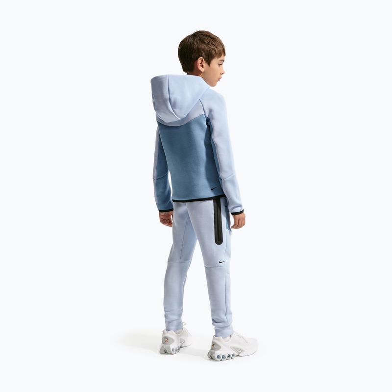 Dětské kalhoty Nike Sportswear Tech Fleece hydrogen blue/work blue/black/black 3