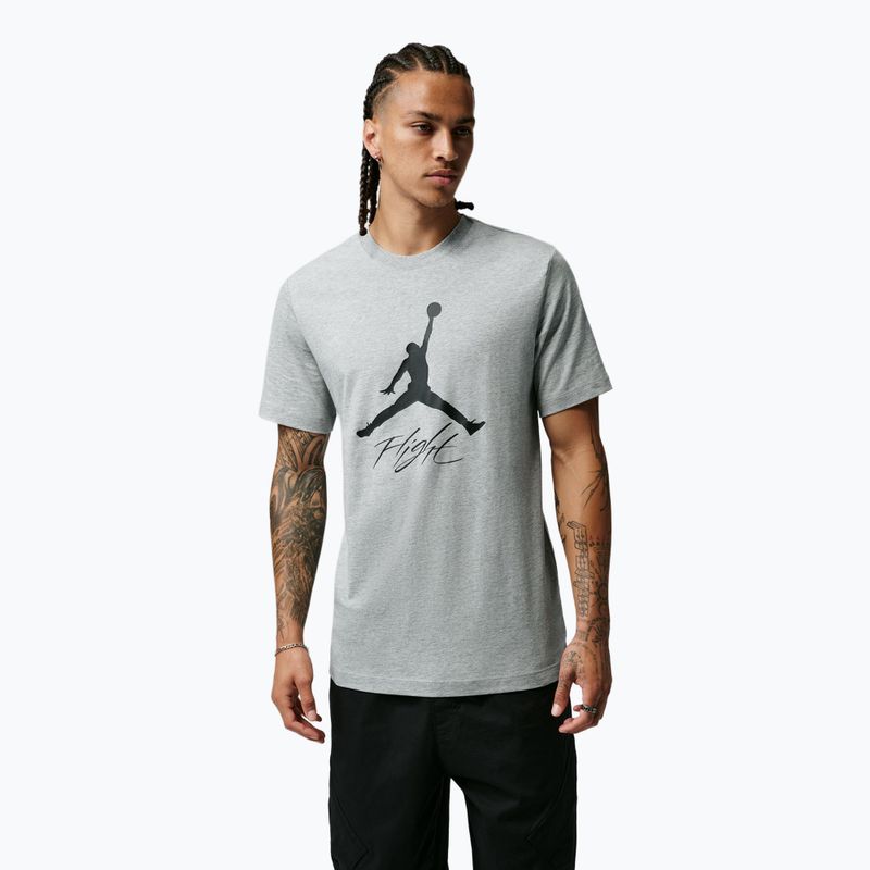Pánské tričko na lezení Jordan Jumpman Flight dark grey heather