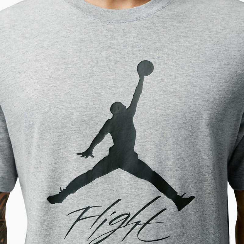 Pánské tričko na lezení Jordan Jumpman Flight dark grey heather 5