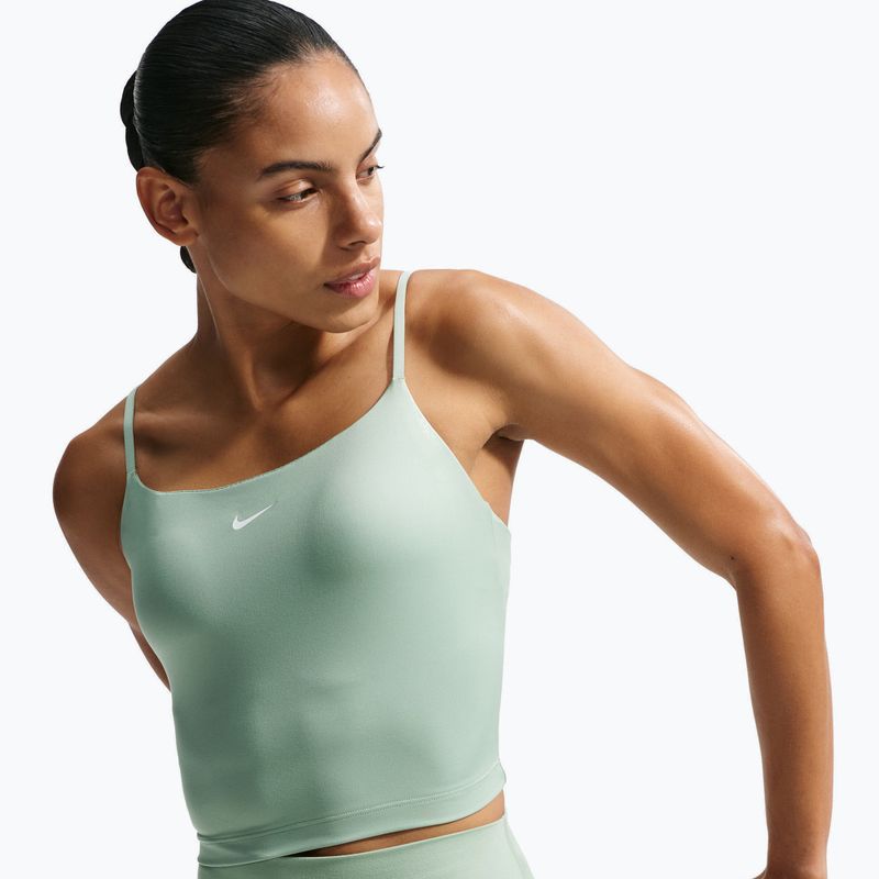 Dámské tréninkové tričko Nike One Medium Support steam/white 4