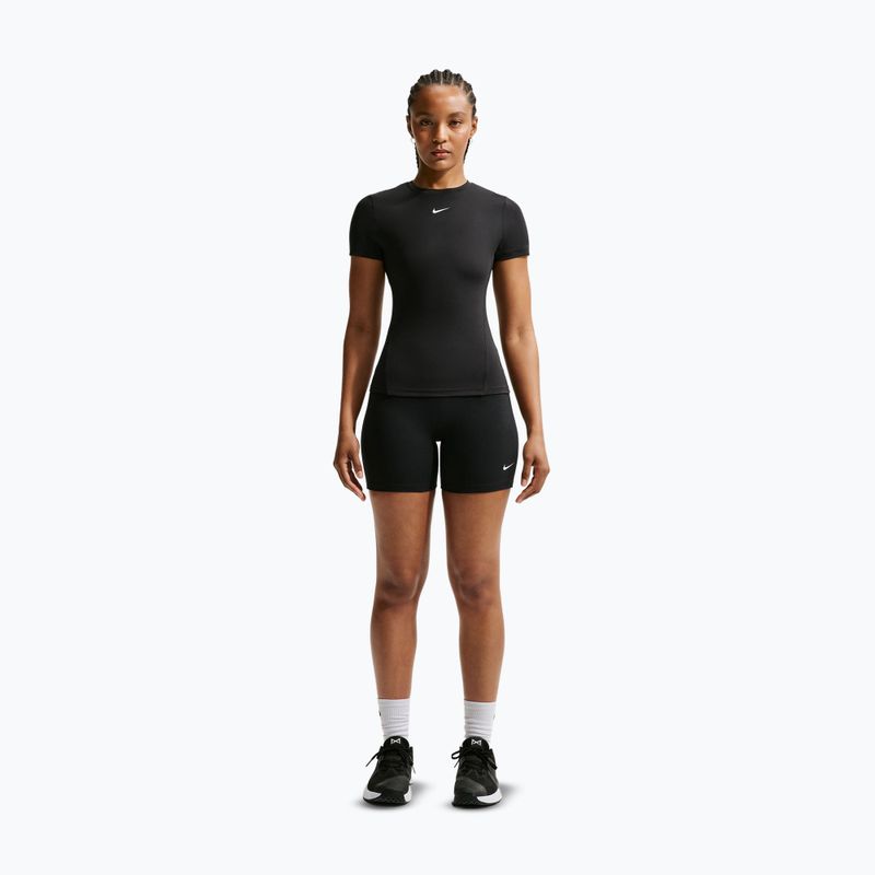 Dámské tréninkové tričko Nike One Fitted black/white 2