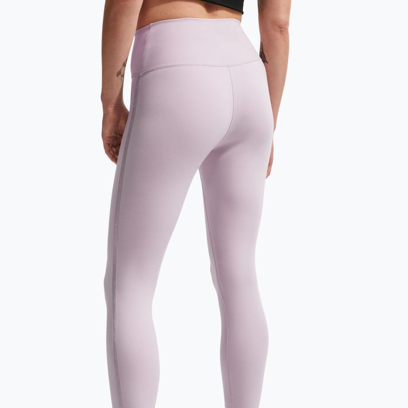 Dámské legíny Nike One High-Waisted Seamless platinum violet 5