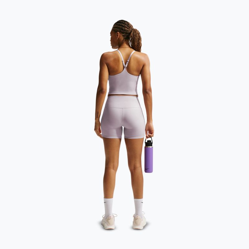 Dámské šortky Nike One Biker 5" platinum violet 3