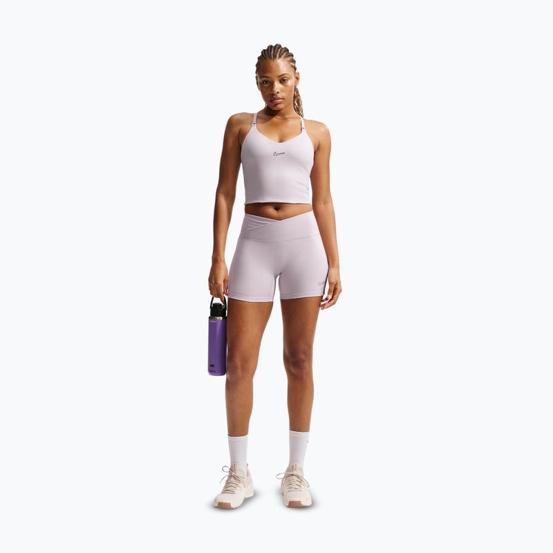 Tréninková podprsenka Nike Light Support Padded platinum violet 2