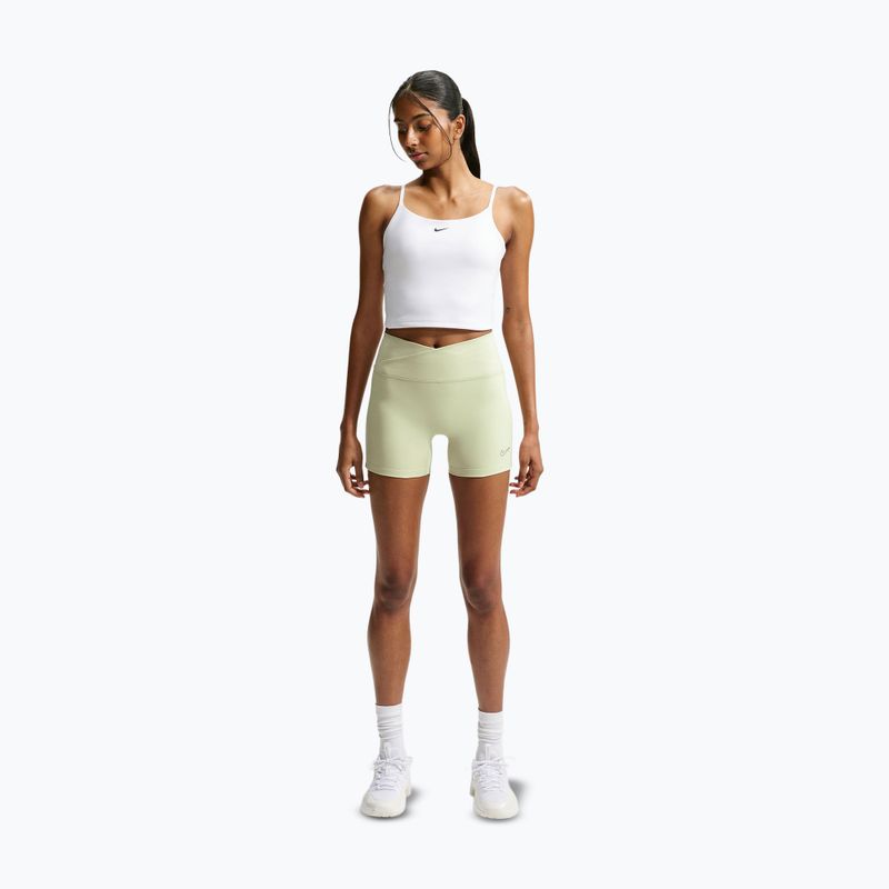 Dámské šortky Nike One Biker 5" olive aura 3