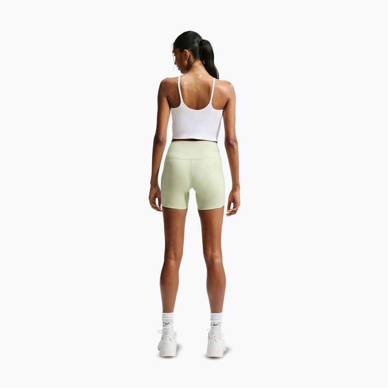 Dámské šortky Nike One Biker 5" olive aura 5