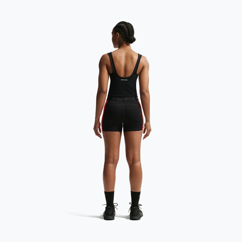 Dámské tréninkové tričko Nike Pro Sculpt Medium Support Padded Tank black/white 3