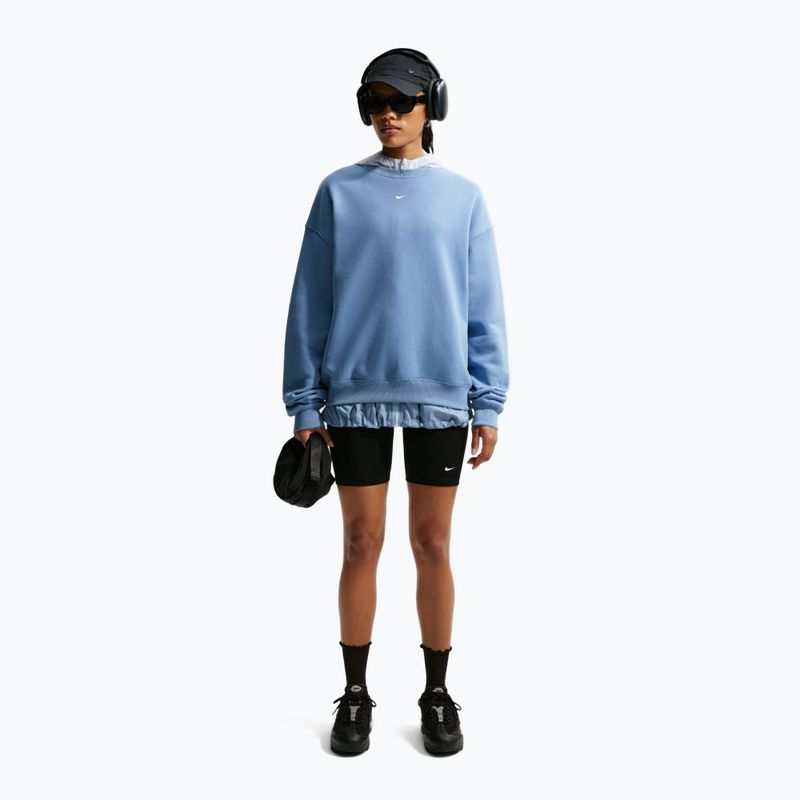 Dámská mikina Nike Studio Fleece Medium Weight work blue/sail 2
