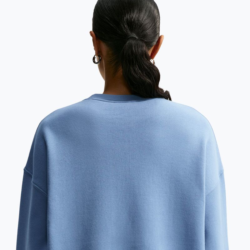 Dámská mikina Nike Studio Fleece Medium Weight work blue/sail 6