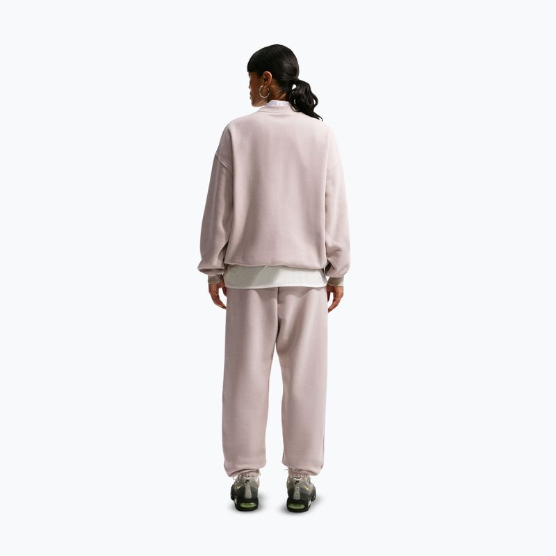 Dámské kalhoty Nike Studio Fleece Medium Weight cream Ii/sail 3
