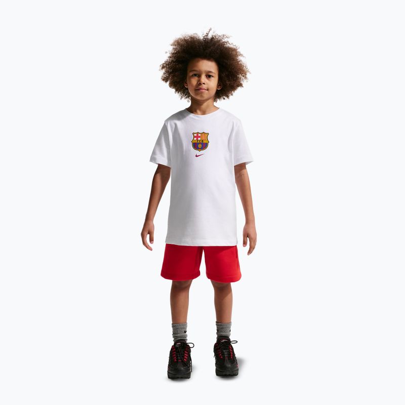 Dětské tričko Nike FC Barcelona Soccer white 2