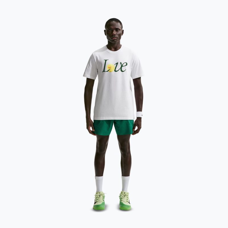 Pánské tenisové tričko Nike Court Love white 2