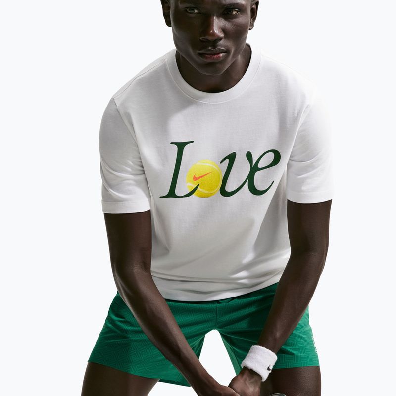 Pánské tenisové tričko Nike Court Love white 6