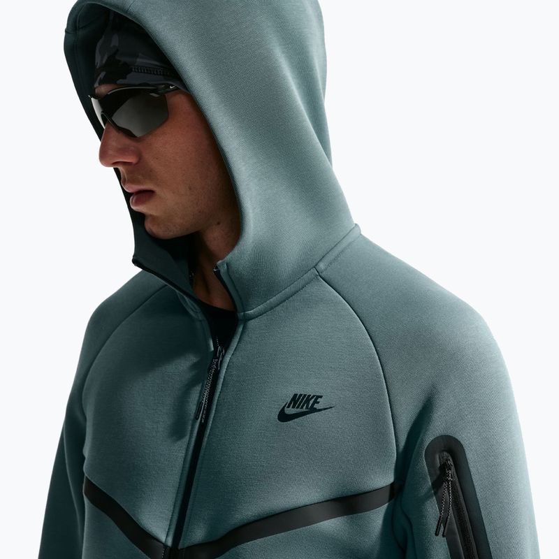 Pánská mikina Nike Tech Windrunner Full Zip mineral slate/black 5