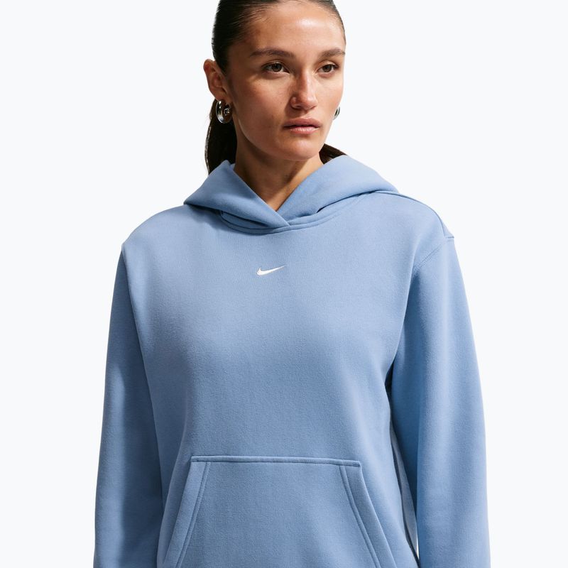 Dámská mikina Nike Studio Fleece work blue/sail 4