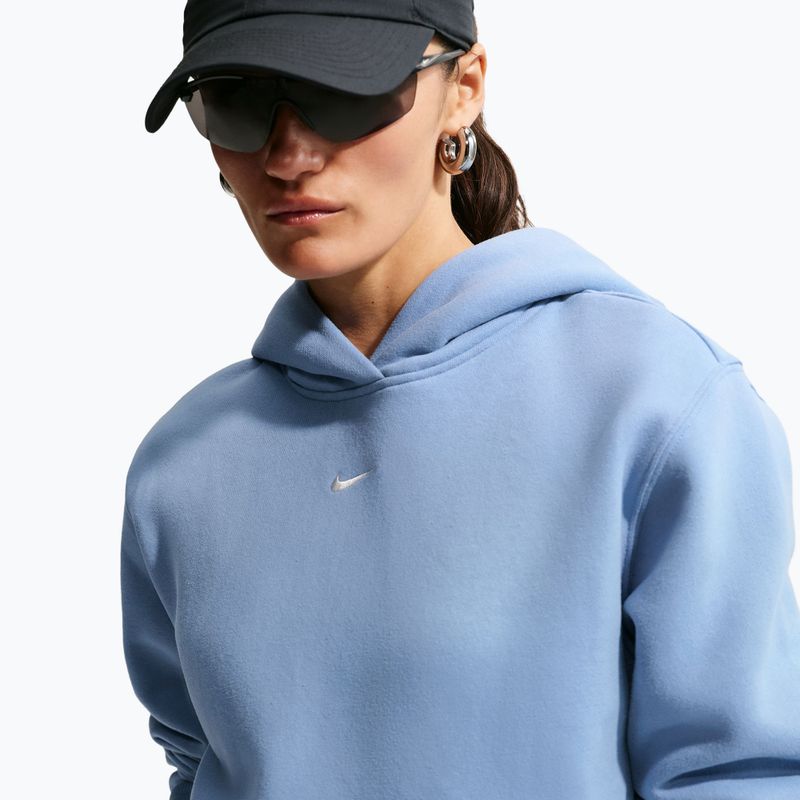 Dámská mikina Nike Studio Fleece work blue/sail 5