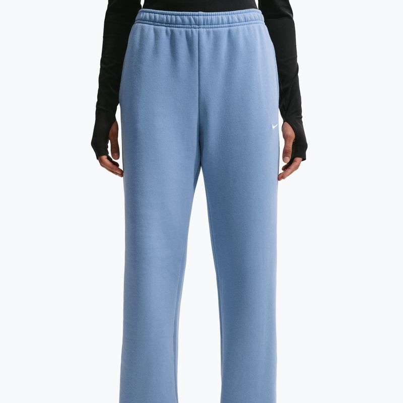 Dámské kalhoty Nike Studio Fleece work blue/sail 5