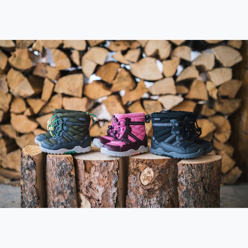 Dětské barefoot boty Xero Shoes Alpine Pull On army green 7