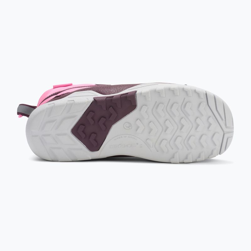 Dětské barefoot boty Xero Shoes Alpine Pull On pink 5