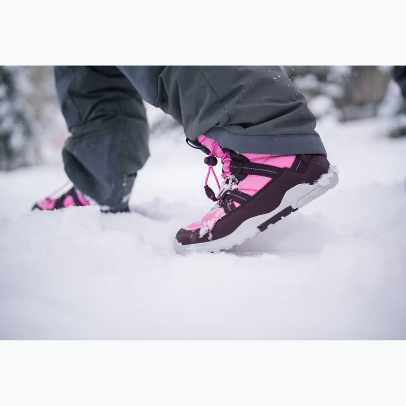 Dětské barefoot boty Xero Shoes Alpine Pull On pink 8