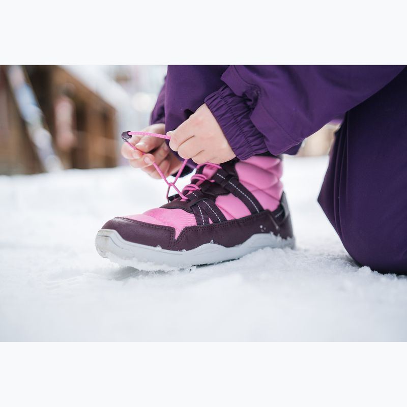 Dětské barefoot boty Xero Shoes Alpine Pull On pink 9