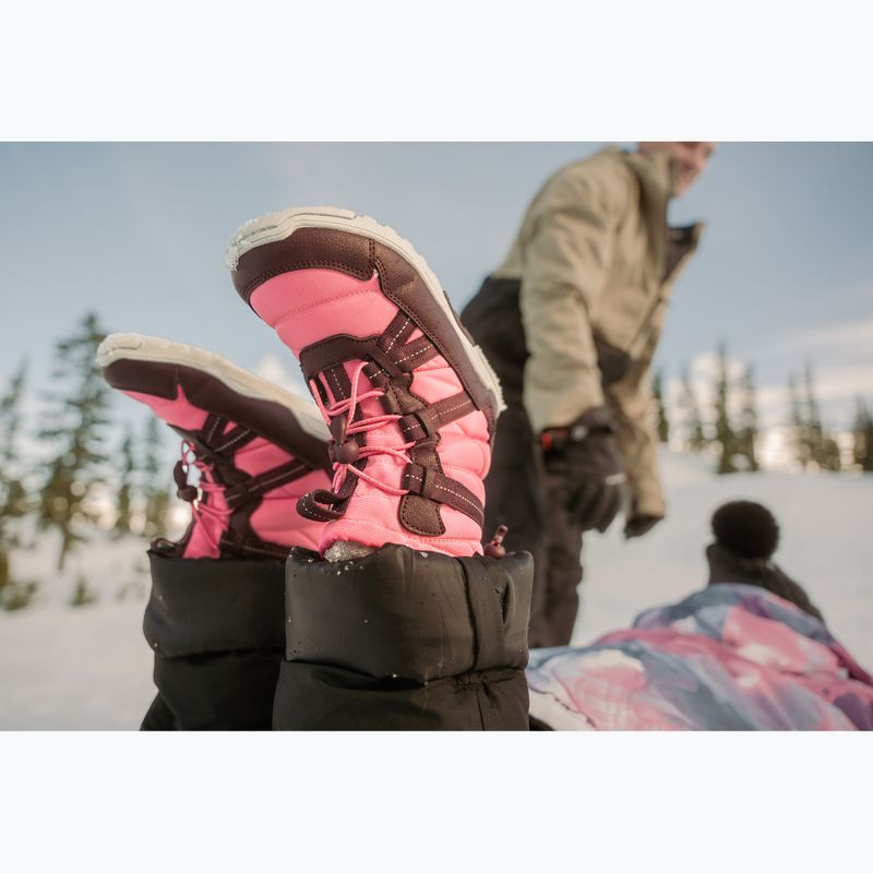 Dětské barefoot boty Xero Shoes Alpine Pull On pink 11