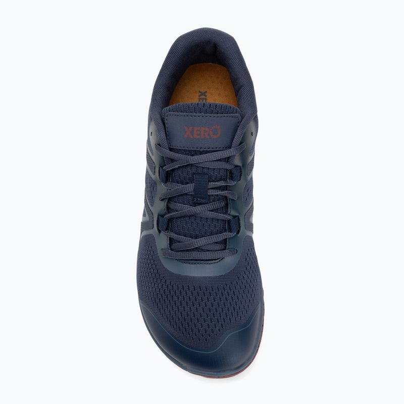 Pánské barefoot boty Xero Shoes HFS II vintage indigo/red ochre 5