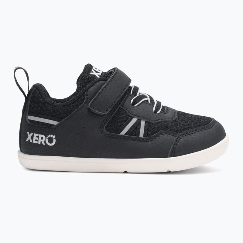 Dětské barefoot boty Xero Shoes Prio black/white