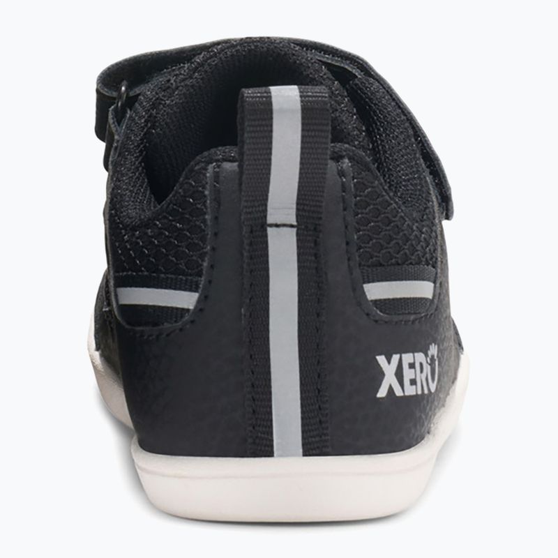 Dětské barefoot boty Xero Shoes Prio black/white 4