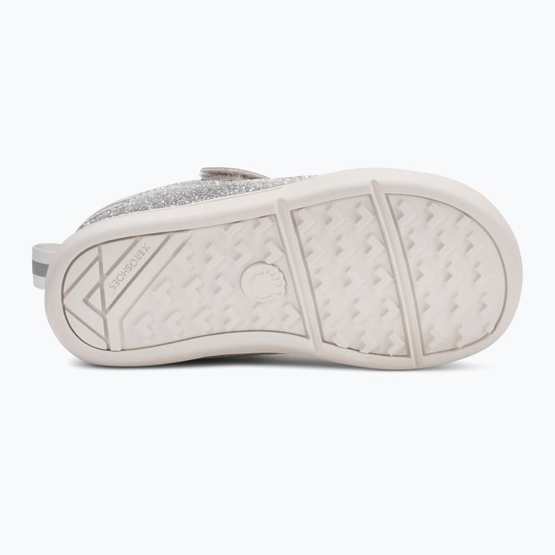 Dětské barefoot boty Xero Shoes Prio silver glitter 5