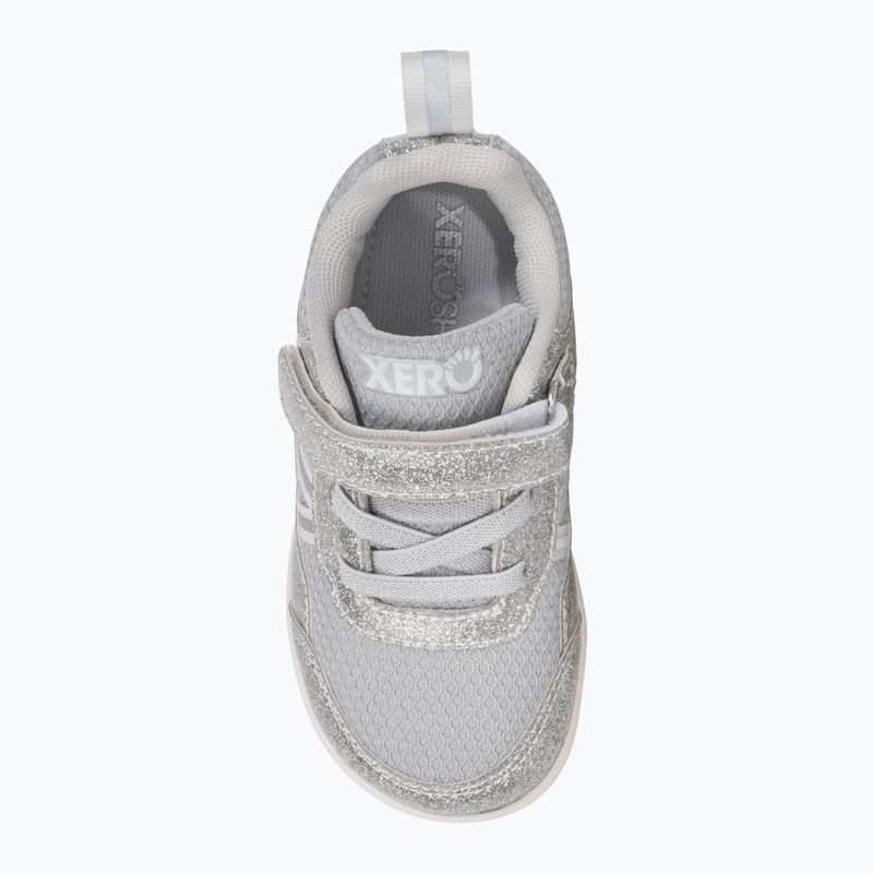 Dětské barefoot boty Xero Shoes Prio silver glitter 6