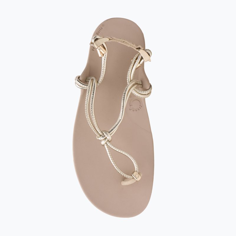 Dámské barefoot sandály Xero Shoes Genesis gold metallic 7