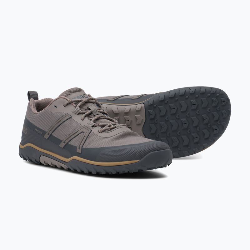 Pánské barefoot boty Xero Shoes Scrambler Trail Low WP driftwood/asphalt 6
