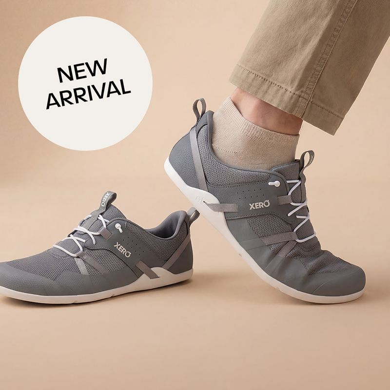 Pánské barefoot boty Xero Shoes Prio Easy On steel gray 8