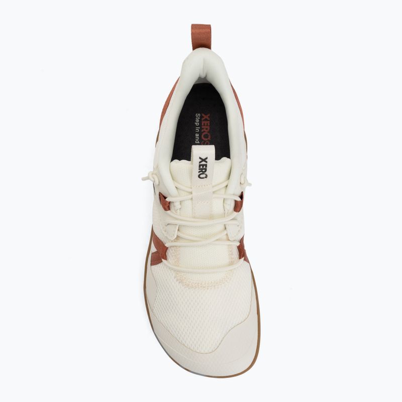 Dámské barefoot boty Xero Shoes Prio Easy On egret/burnt brick 5