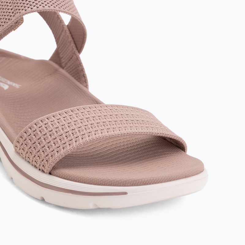 Dámské sandály SKECHERS Go Walk Arch Fit 2.0 purple 7