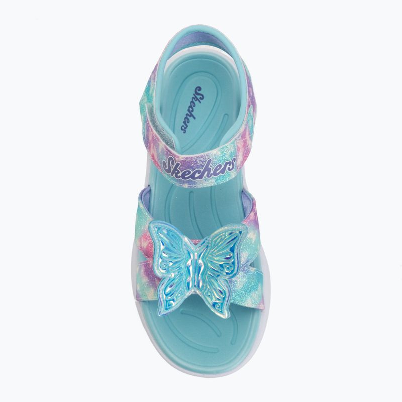 Dětské sandály SKECHERS Jumpsters Butterfly Brites blue 5
