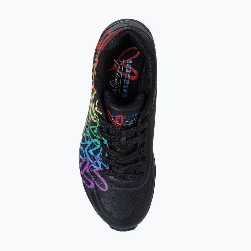 Dámské boty SKECHERS Uno Full Of Love black 5