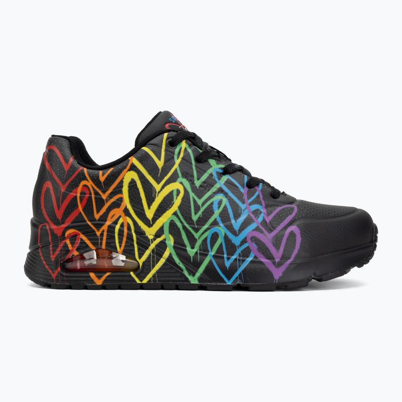 Dámské boty SKECHERS Uno Full Of Love black 2