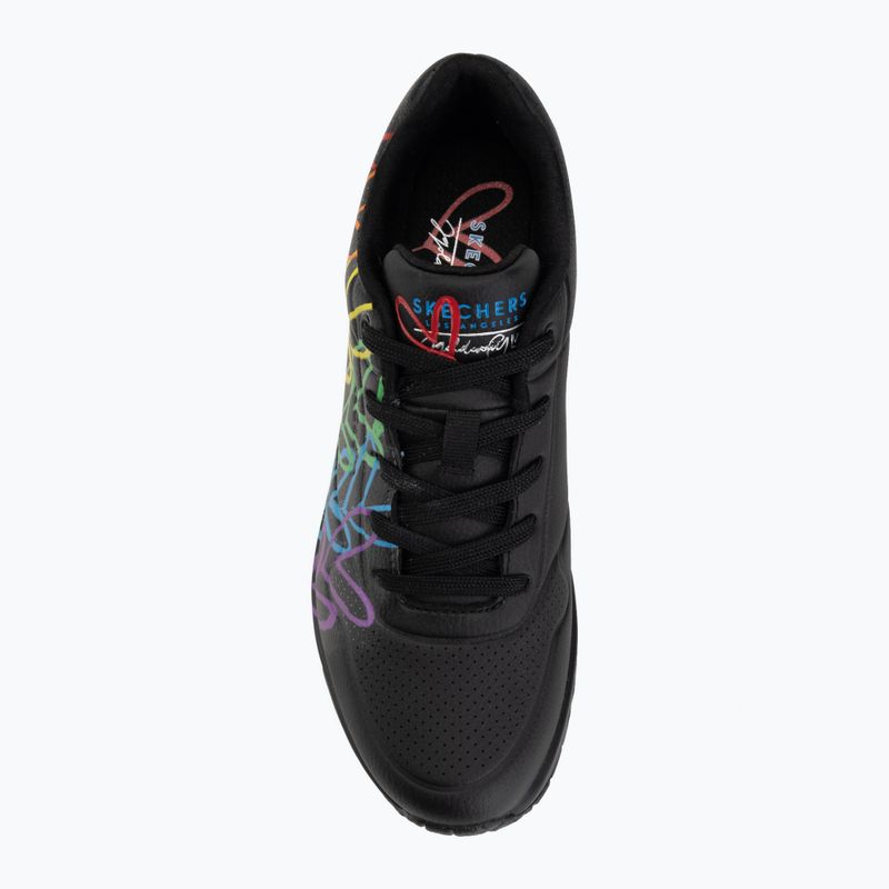 Dámské boty SKECHERS Uno Full Of Love black 5