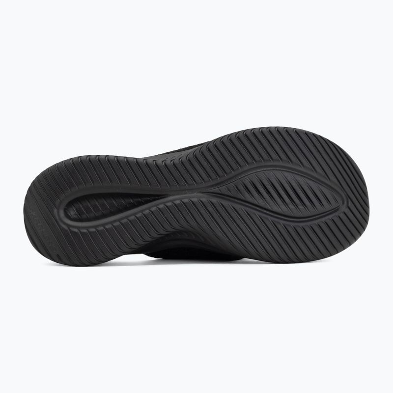 Dámské pantofle SKECHERS Ultra Flex 3.0 Rhythm Waves black 4